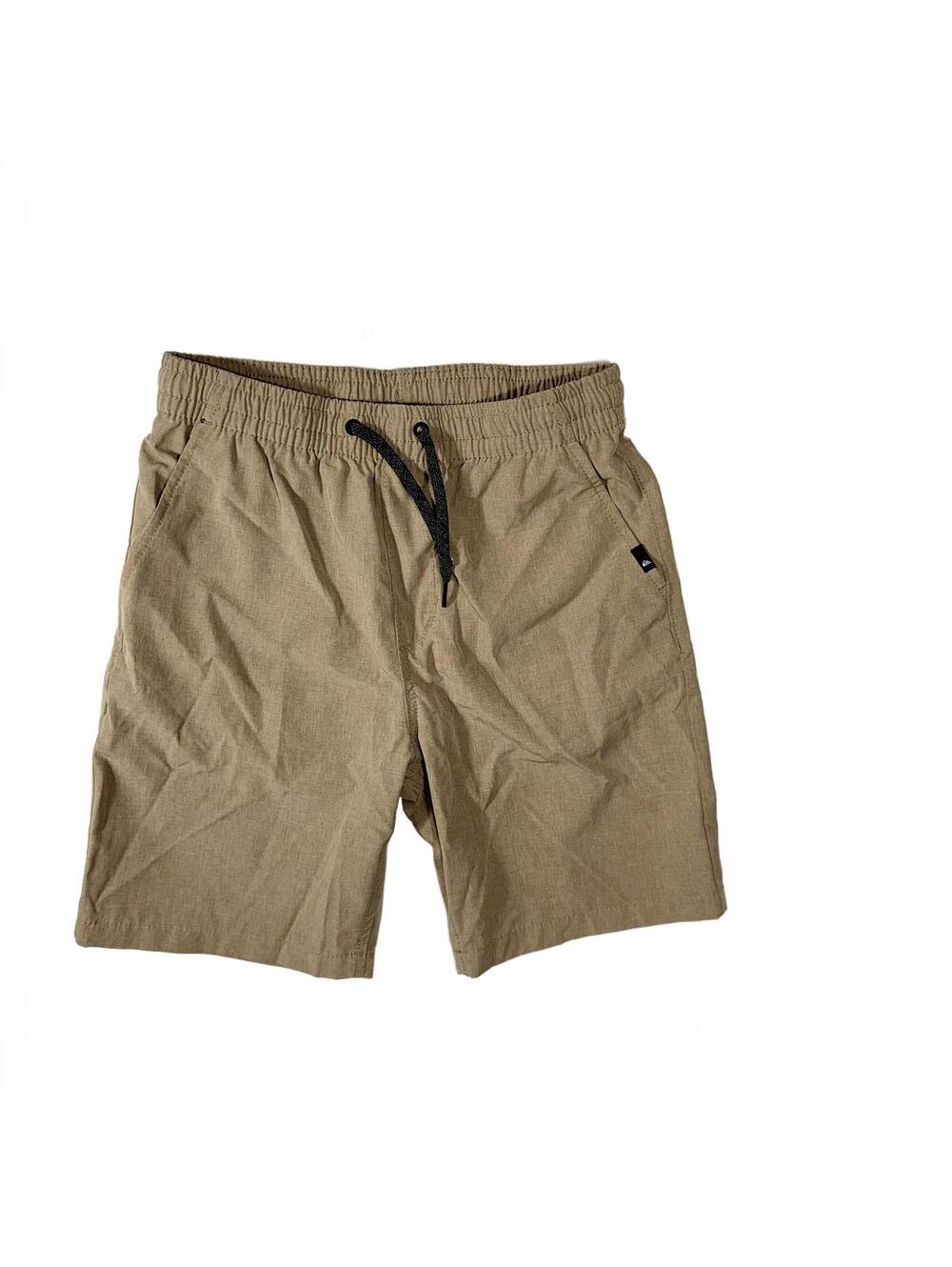 Quiksilver Boys Tan Drawstring Shorts Medium | SKU 0085